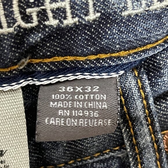 Urban Pipeline Men 90s Y2K Skater Low Rise Relaxed Baggy Loose Denim Jean 35x32* - Picture 11 of 11